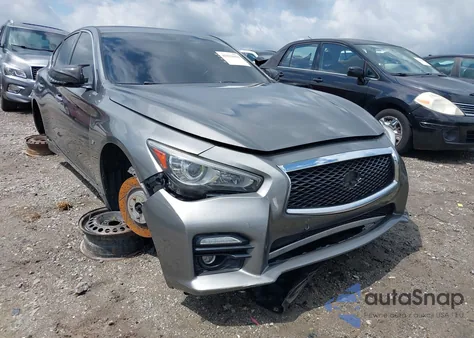 2015 Infiniti Q50 Sport из США, поврежденный, VIN JN1BV7AR5FM395863